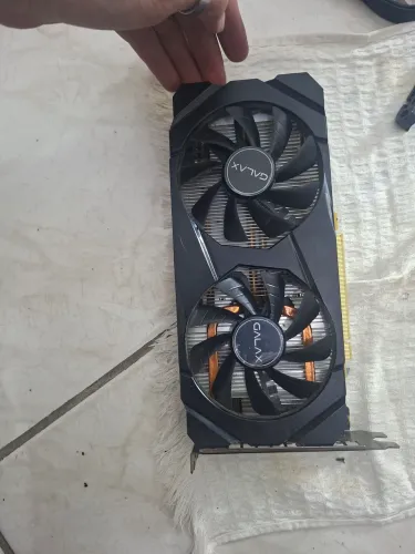 Placa de Vídeo Galax GeForce GTX 1660 1-Click OC<br><br>6GB GDDR5