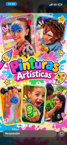 RECREAÇÃO INFANTIL + PINTURINHA FACIAL | R$ 350