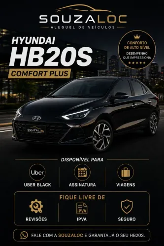 Hb20s disponível para LOCAÇÃO