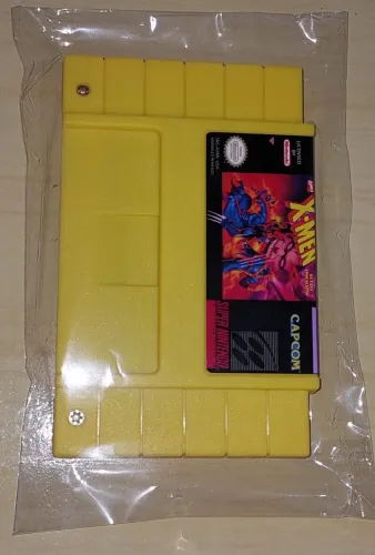 Cartucho X-men mutant apocalypse novo Super Nintendo