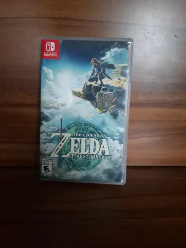 Jogo The Legend of Zelda: Tears of the Kingdom Mídia Física, pouquíssimo usado