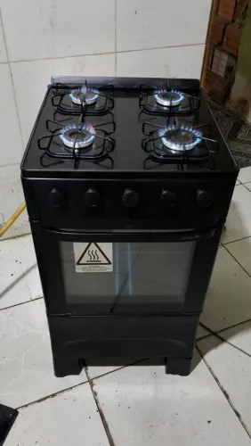 Fogão mesa de vidro (entrego)