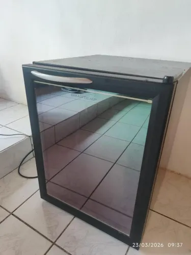 Frigobar Brastemp porta de Vidro
