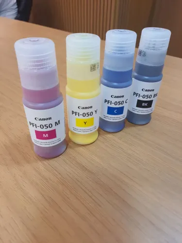 Kit Tinta Plotter Canon Tc-20 Pfi-050 04