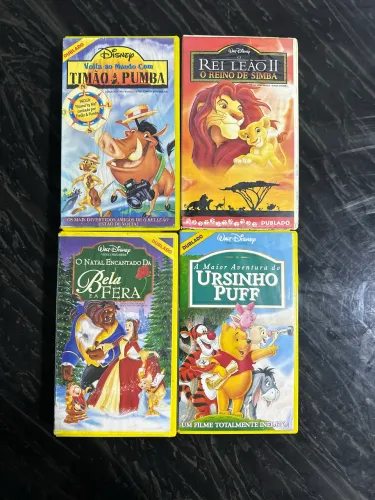Clássicos em VHS Disney