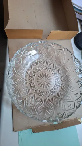 Fruteira de vidros