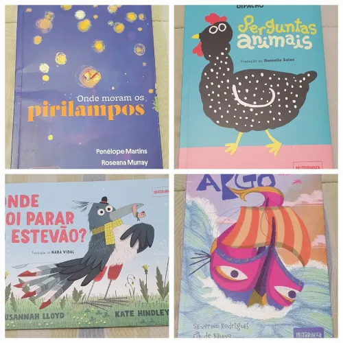 Kit 4 livros Leiturinha