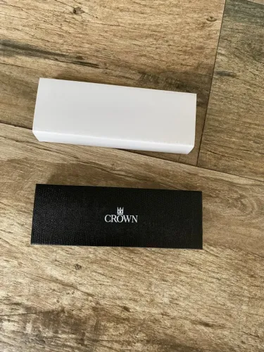 Caixa Vazia/ Estojo Madeira Caneta Crown. Perfeito Estado!