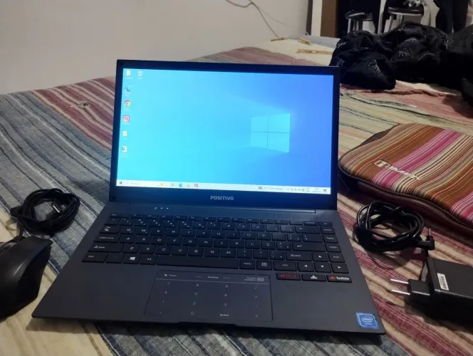 NOTEBOOK POSITIVO COMPLETO - PRONTO PARA USO!