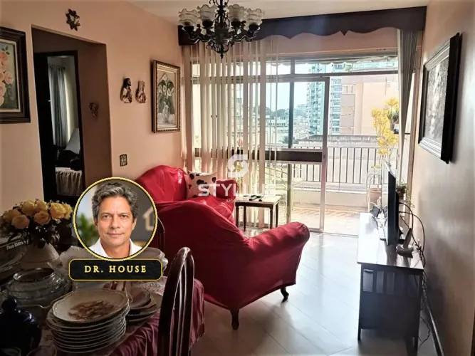 Apartamento Amplo com Varanda e Vaga em Méier! M91E