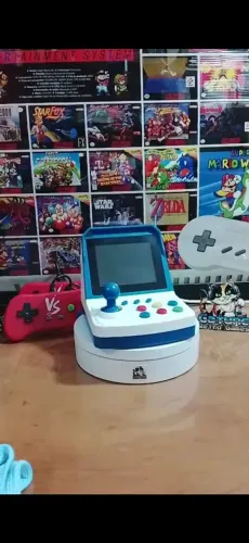 Videogame portátil retro arcade
