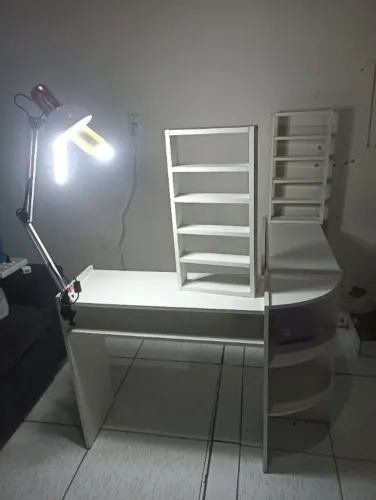 Desapego Nail Designer! Mesa Profissional + Motor + Materiais e Brindes