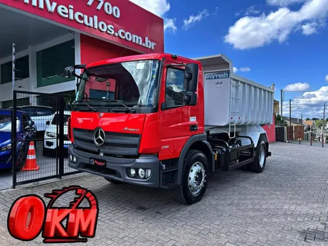 ATEGO 1719 COM CAÇAMBA BASCULANTE 0KM