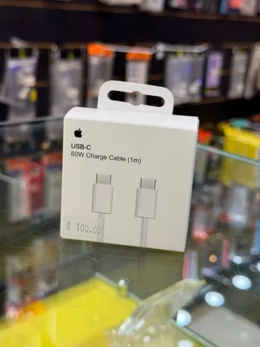 Cabo Apple USB-C 60W novo