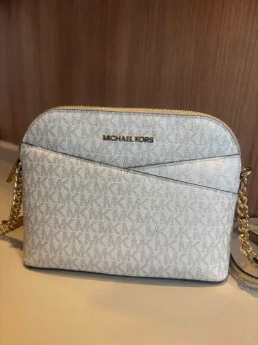Bolsa Dome Jet Set Vanilla - Michael Kors