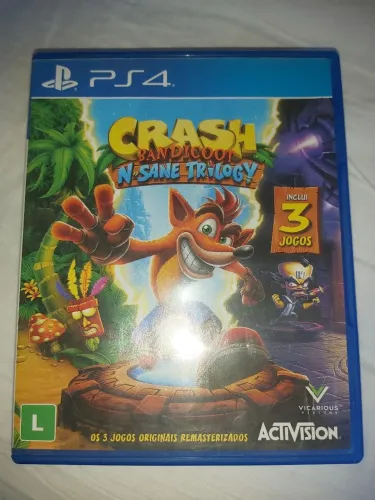 Crash Bandicoot N. Sane Trilogy - Jogo de PS4