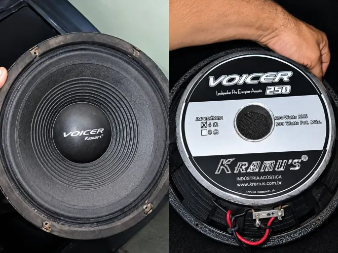 Vendo anto falante voicer de 12 250 rms