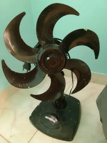 Ventilador aceito cartão