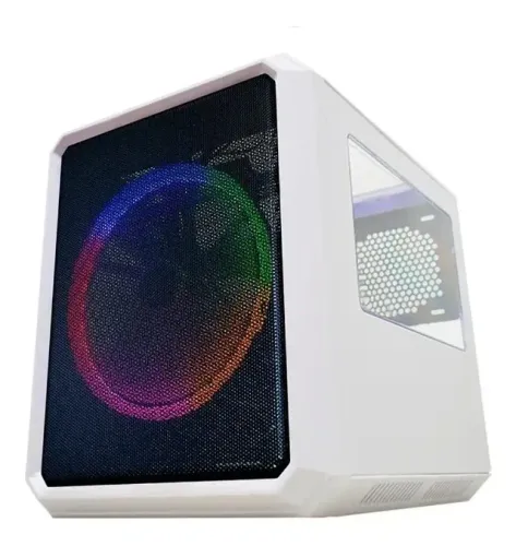 Gabinete Gamer Kmex Microcraft 4 Cg-04rc Cubo Fan 200mm