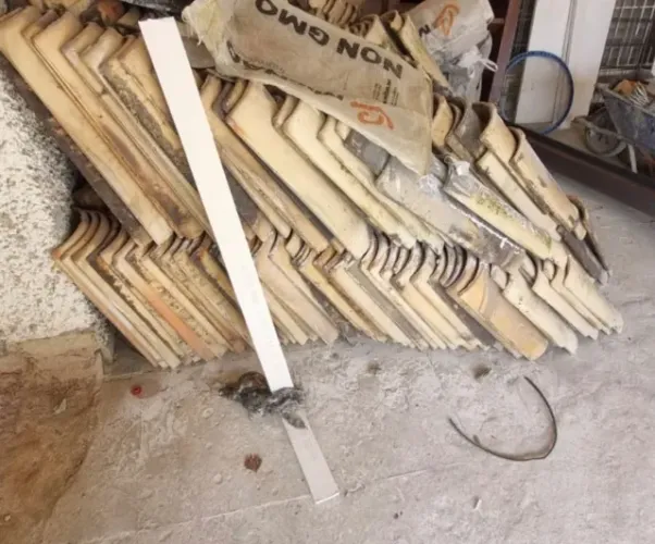 LOTE Fechado: 800 Telhas Coloniais Usadas (Ótimo Estado)