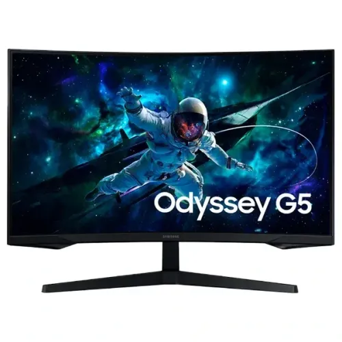 MONITOR 32" SAMSUNG LS32CG552ELMZD ODYSSEY G5 GAMER CURVO QHD / 165Hz / 1MS / HDMI / DP