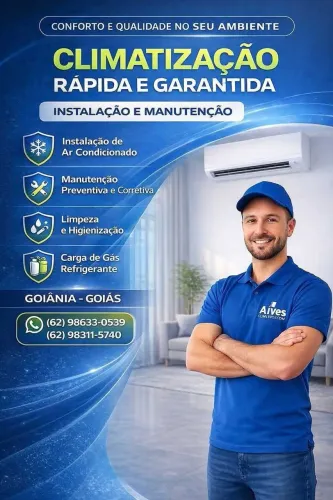 Instalação de ar condicionado