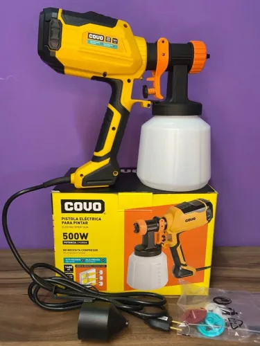 Pistola Elétrica para Pintura 500W 1400ML Covo 06 an