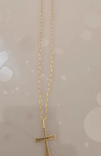 Correntinha e anéis em ouro 18k
