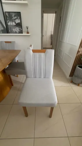 Conjunto de 6 cadeiras novas e impermeabilizadas