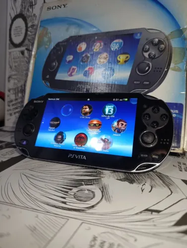 OPORTUNIDADE | PS Vita Fat 1000 na Caixa Serial Batendo Original