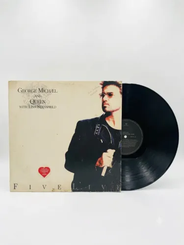 Disco De Vinil George Michael & Queen - Five Live (1993) Parlophone