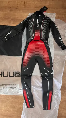 Roupa Neoprene HUUB Brownlee Agilis Wetsuit Natação Triathlon - Tam. L