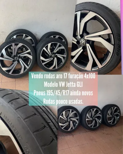 Rodas Aro 17 modelo VW Jetta GLI