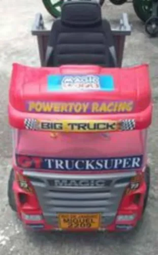 Caminhão elétrico infantil big truck vermelho magic toys