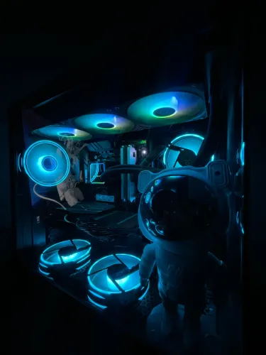 Setup Gamer Completo Ryzen 5 5600X l 32GB | RX 6600 8GB l 1TB SSD