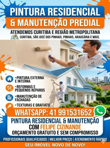 PINTURA E MANUTENÇÃO 