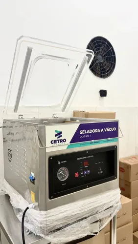 Seladora a Vácuo Cetro CCVS 410 T com ATM - OPORTUNIDADE, NOVA, 1 A e 4 Meses de Garantia