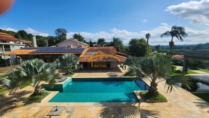 Casa térrea para venda em condomínio fechado, Cotia, com 6 dormitórios, sendo 4 suítes, ed