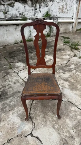 Cadeira retrô antiguidade