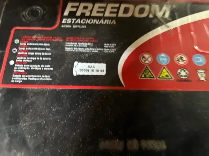 2 (duas) Baterias Freedom DF 2000 