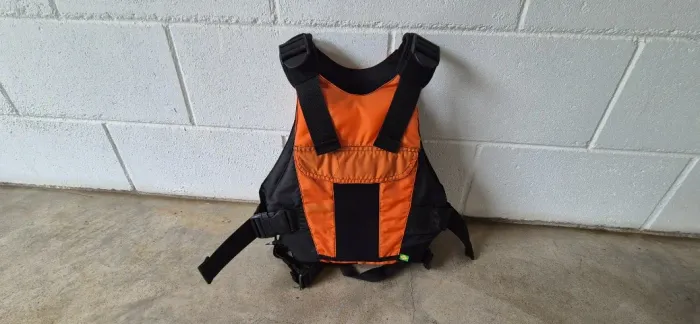 Colete Salva-Vidas Nob para Canoagem / Caiaque / SUP - Laranja e Preto