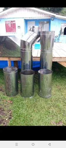 Vendo exaustor industrial semi novo