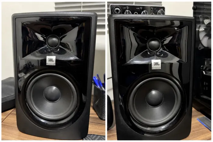 Par Monitor Referência Estúdio JBL 305p MKII ativo 