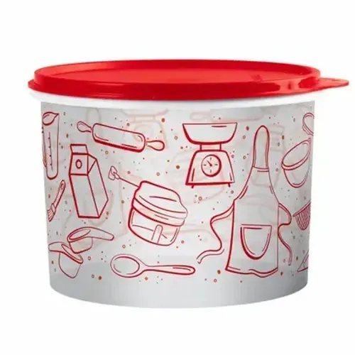 Tupperware caixa 2.4L pote mantimentos