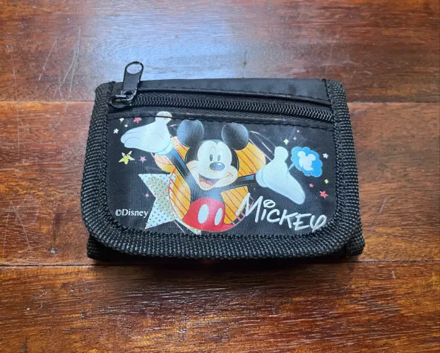 Carteira da Disney Mickey mouse vintage