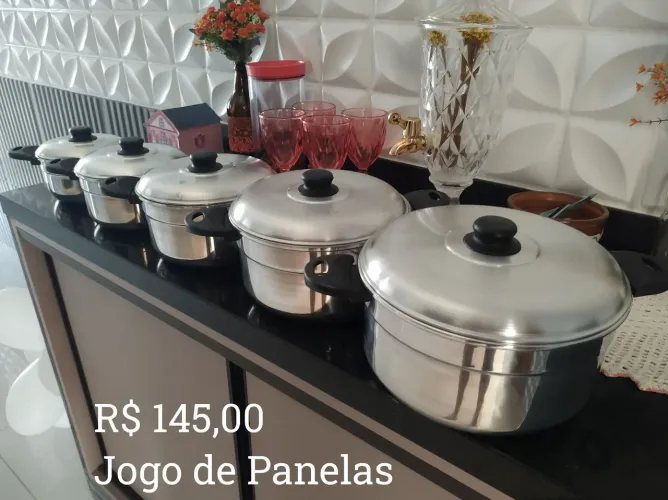 Panelas, Jogo 5 Peças