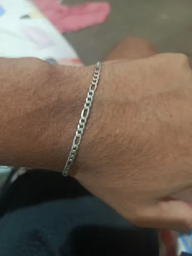 Pulseira de prata legítima