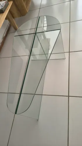 Centro de vidro infinito 