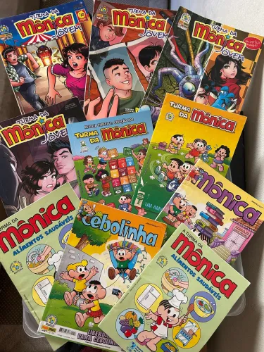 Conjunto Gibis turma da Mônica