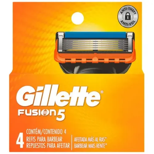 Carga Lamina Refil Fusion 5 4 Unidades